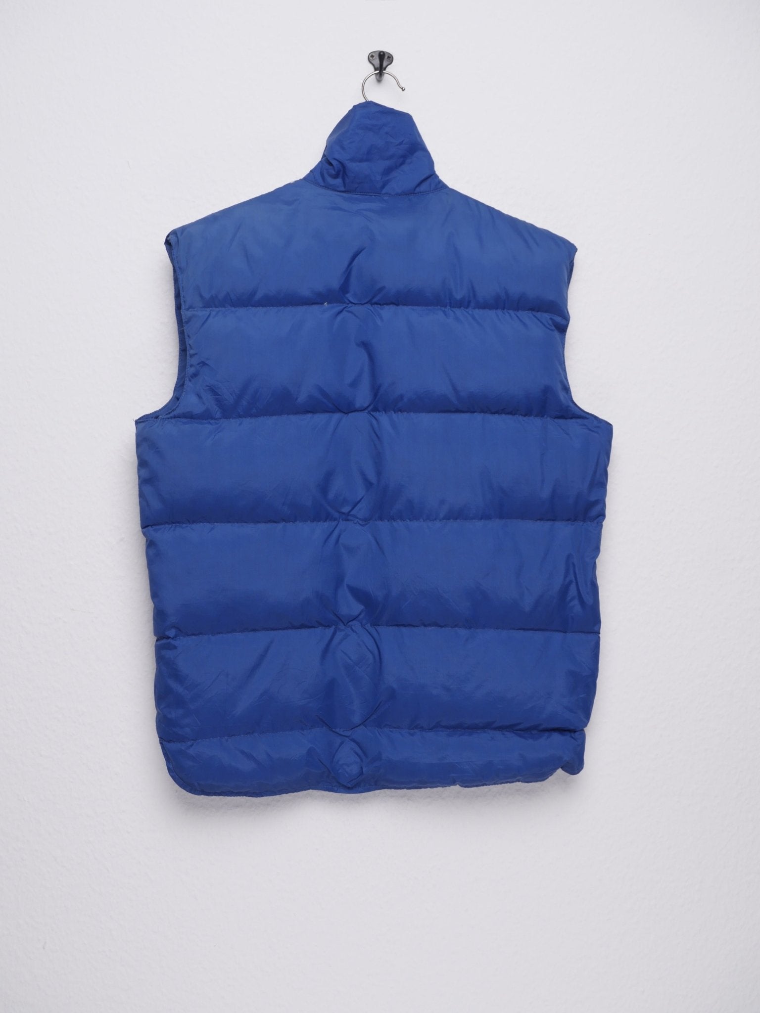 basic blue Puffer Vest Jacke - Peeces