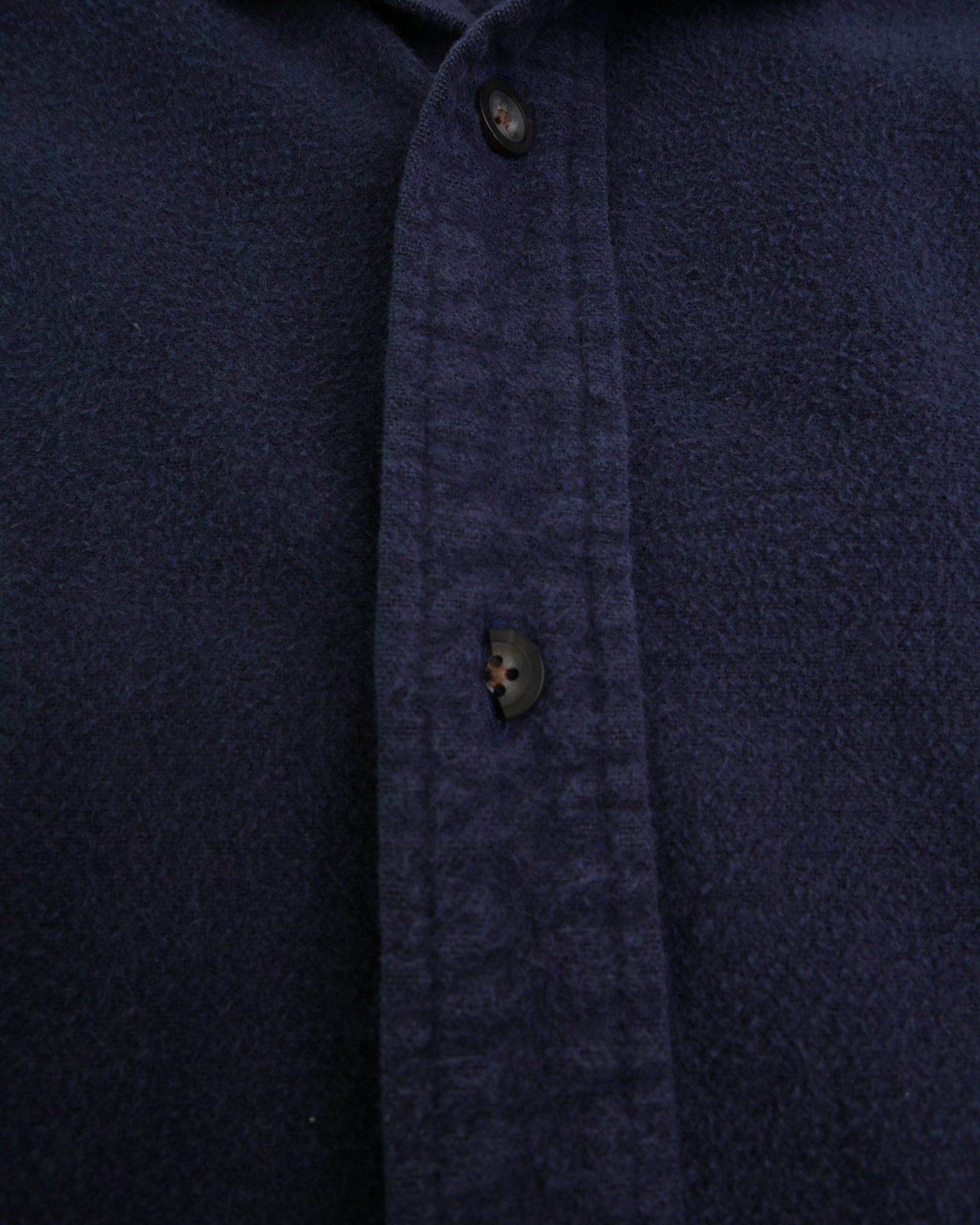 Basic blue Vintage Langarm Hemd - Peeces