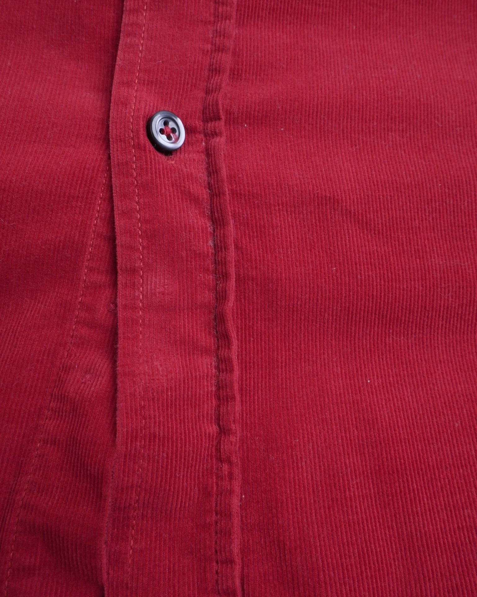 Basic red L/S Buton Down - Peeces