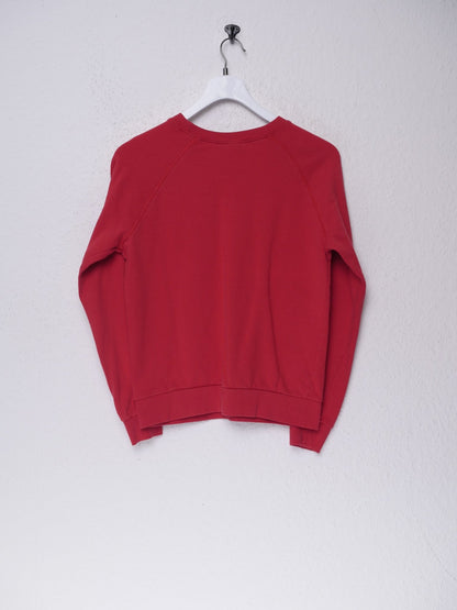 'Campbells Tomato Soup' printed Spellout red Sweater - Peeces