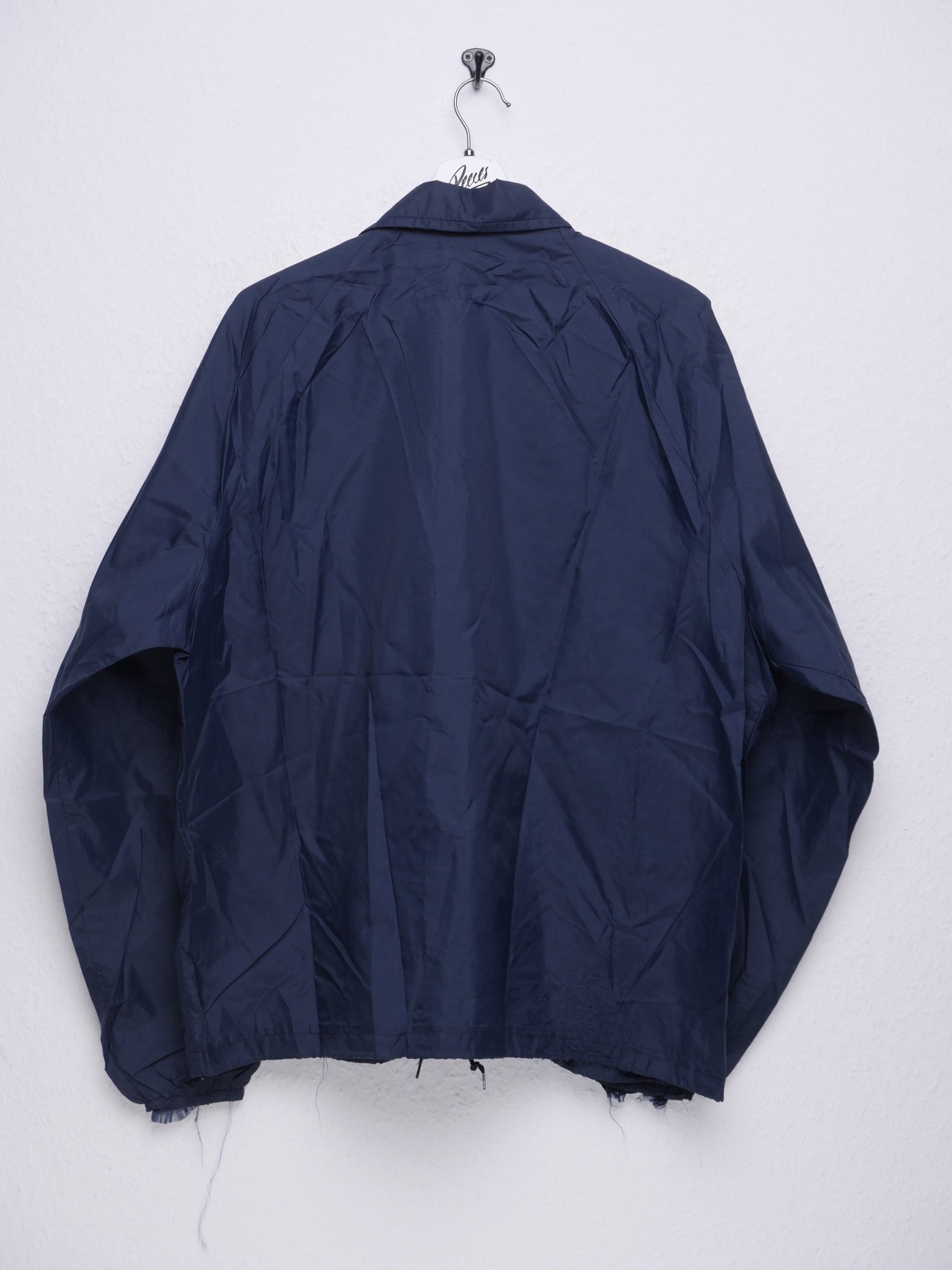 Champion ASA embroidered Logo navy buttoned Jacke - Peeces