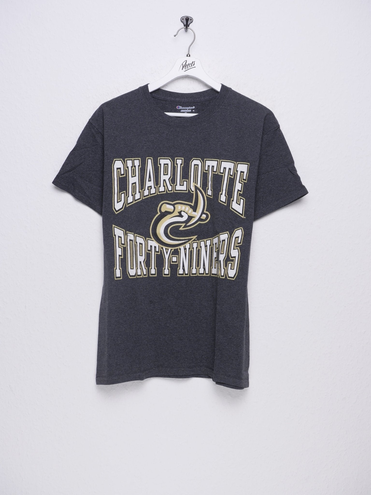 Champion Charlotte Forty-Niners embroidered Logo Shirt - Peeces