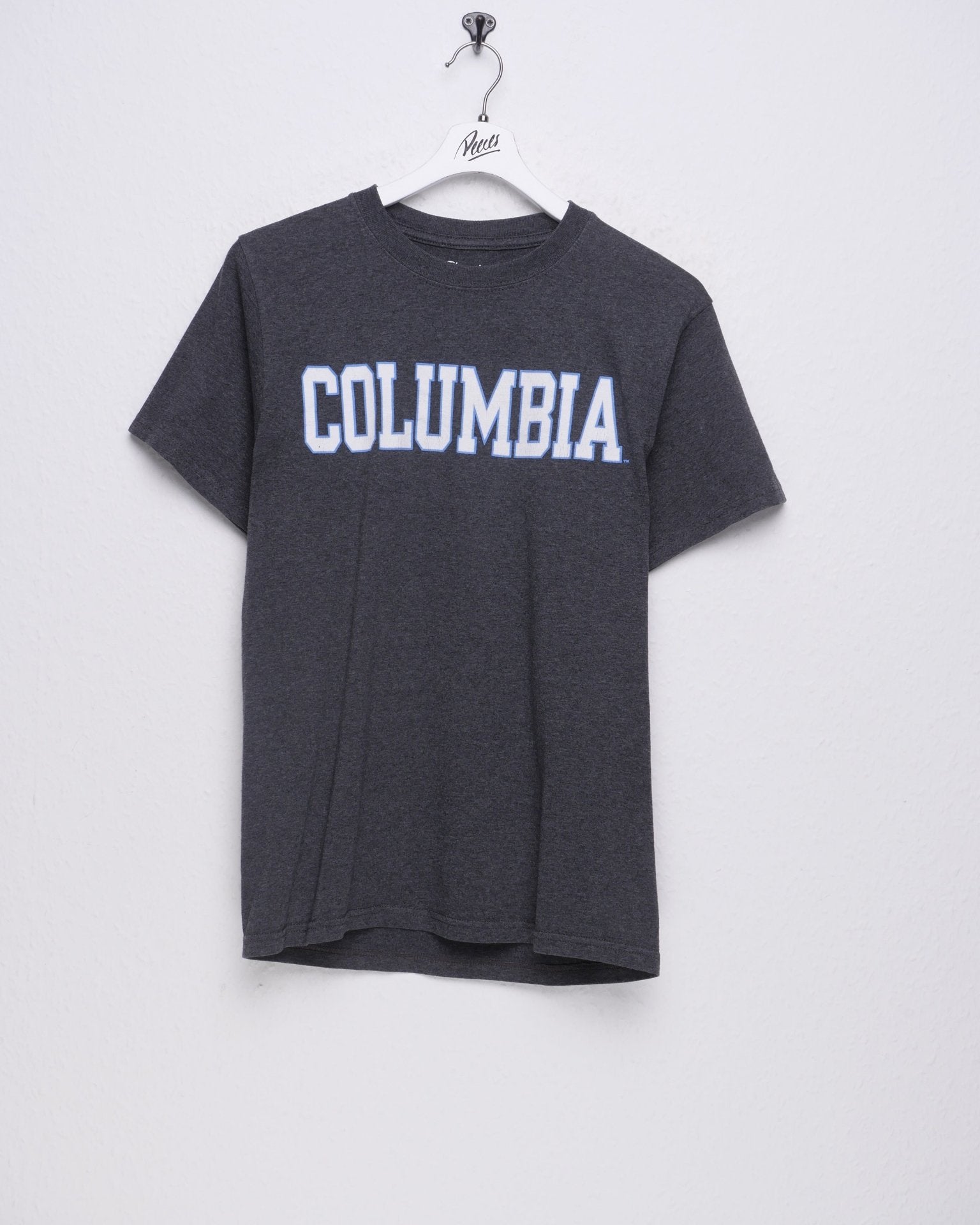 Champion Columbia embroidered Logo dark grey Shirt - Peeces