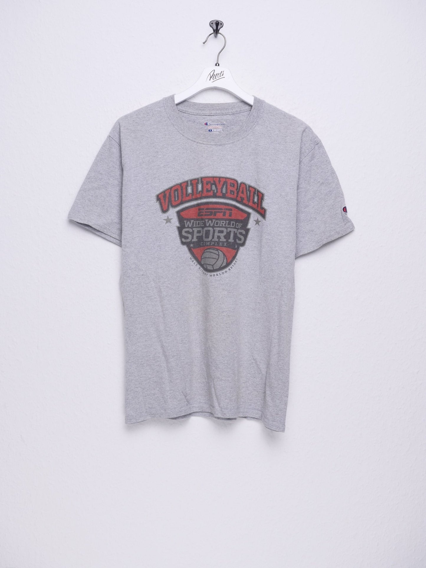 champion embroidered Logo grey Shirt - Peeces