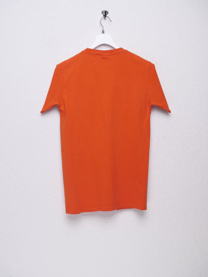 Champion embroidered Logo orange Shirt - Peeces