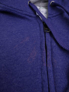 Champion embroidered Logo purple Zip Hoodie - Peeces
