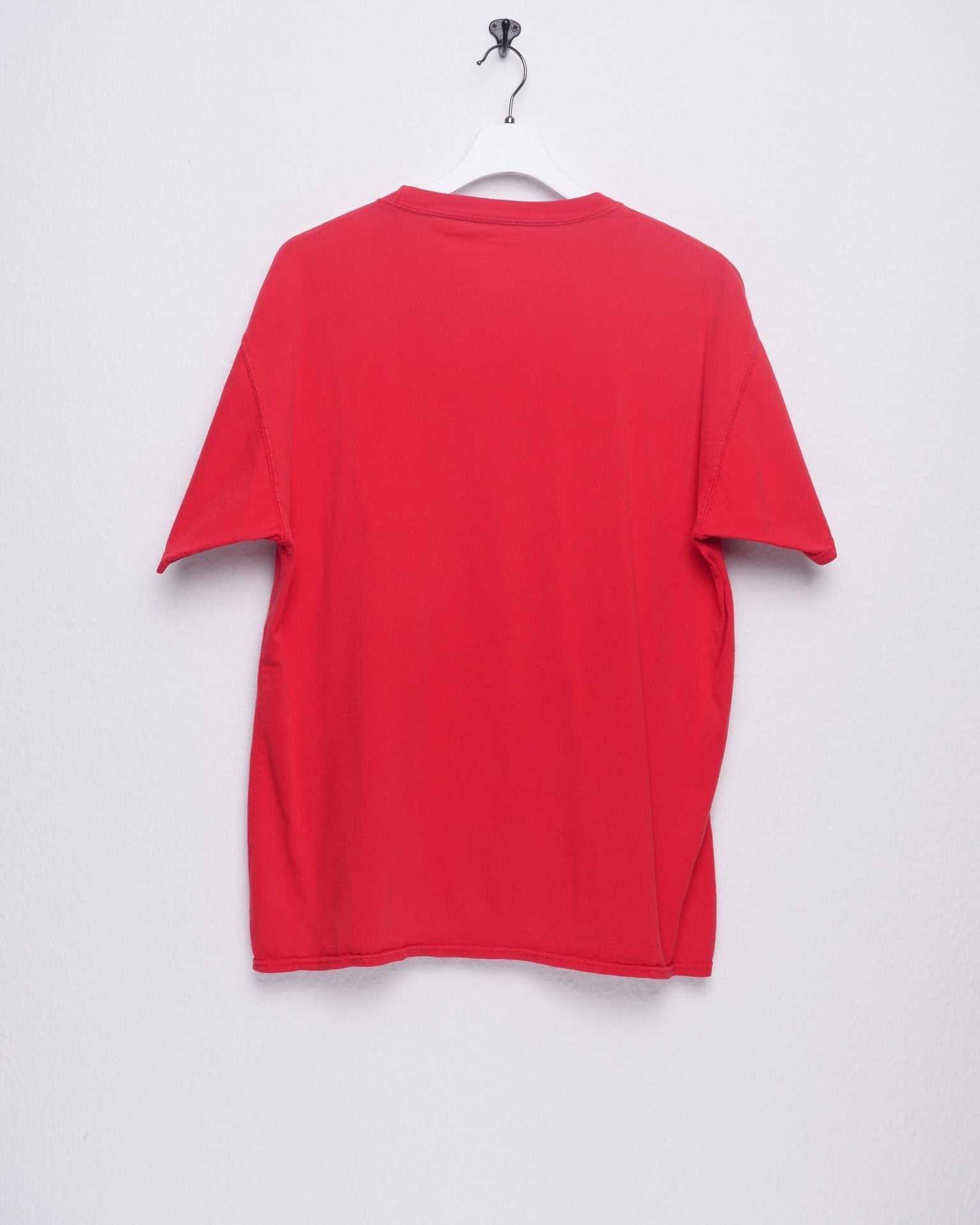 champion embroidered Logo red Shirt - Peeces