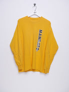 Champion embroidered Logo washed yellow L/S Shirt - Peeces