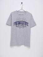 Champion Fresno State Bulldogs embroidered Logo grey Shirt - Peeces