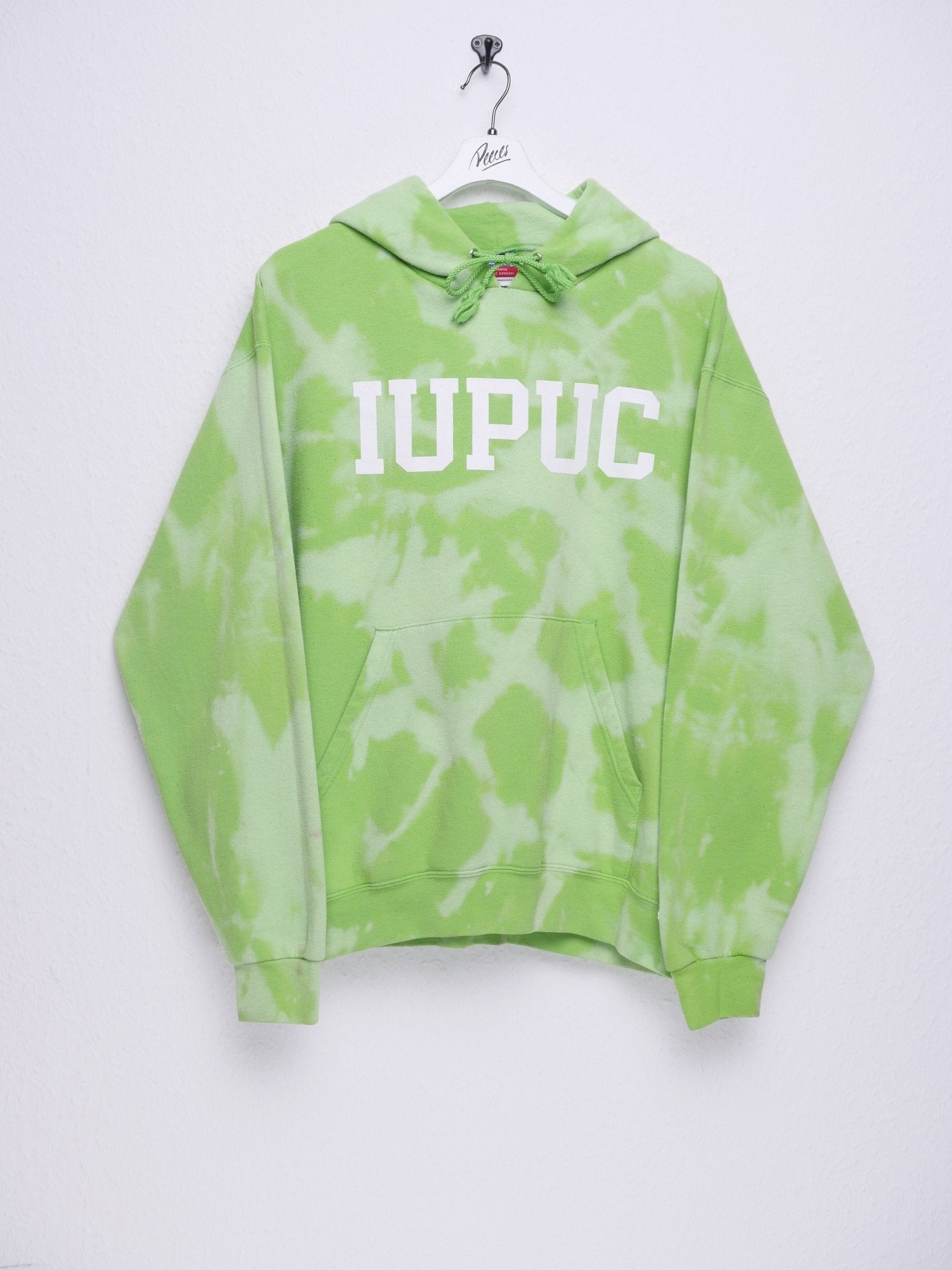 Champion IUPUC embroidered Logo bleached Hoodie - Peeces