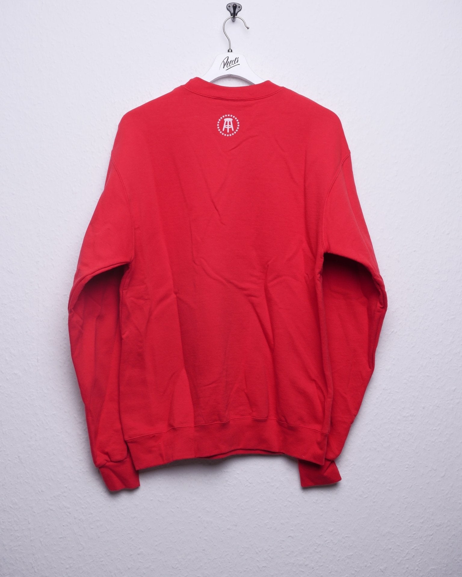 Champion 'Life's Short' embroidered Logo red Sweater - Peeces