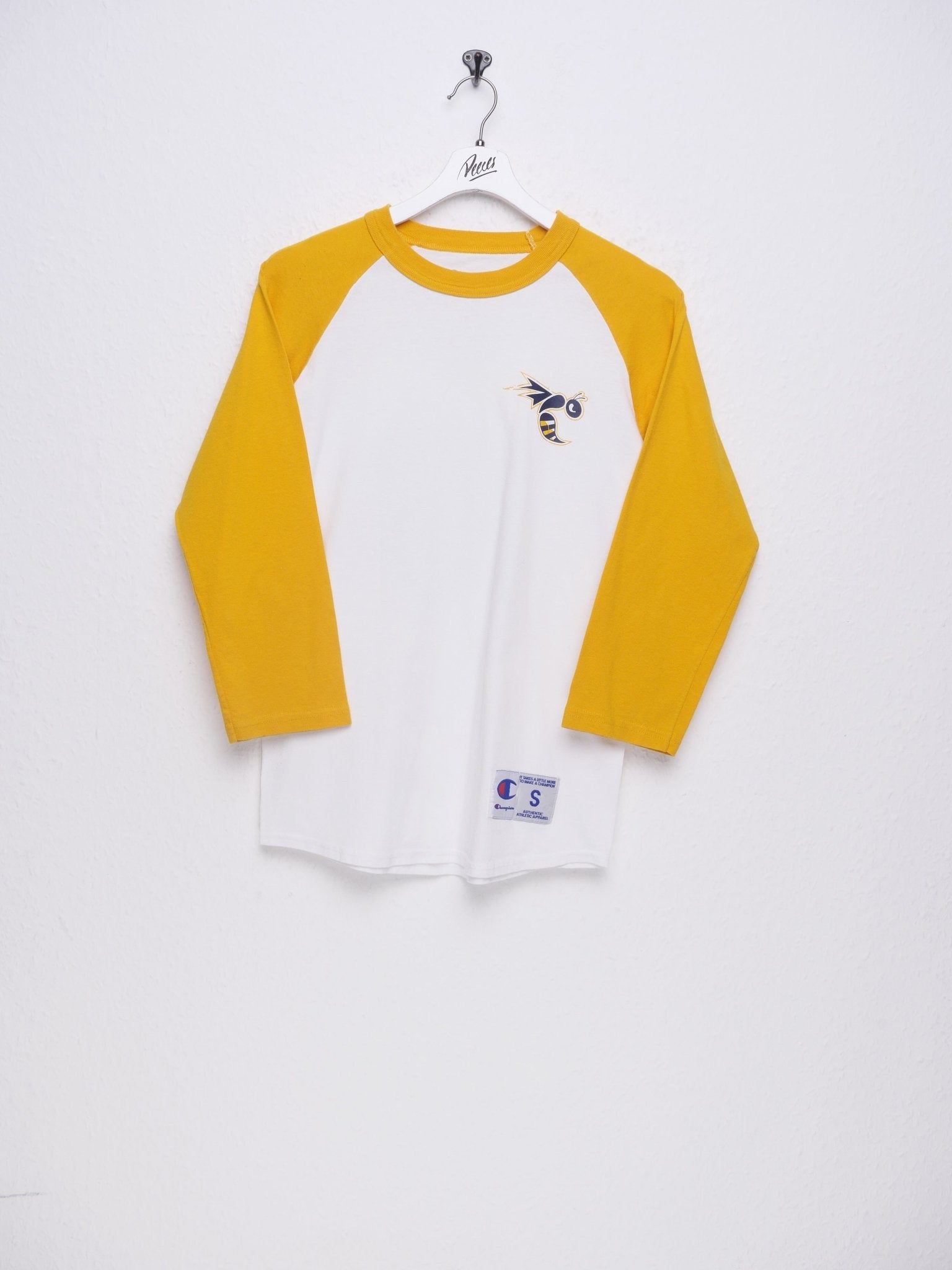 Champion patched Logo two toned College Shirt - Peeces