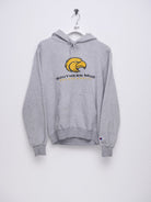 Champion printed 'Golden Eagles' Logo grey Hoodie - Peeces