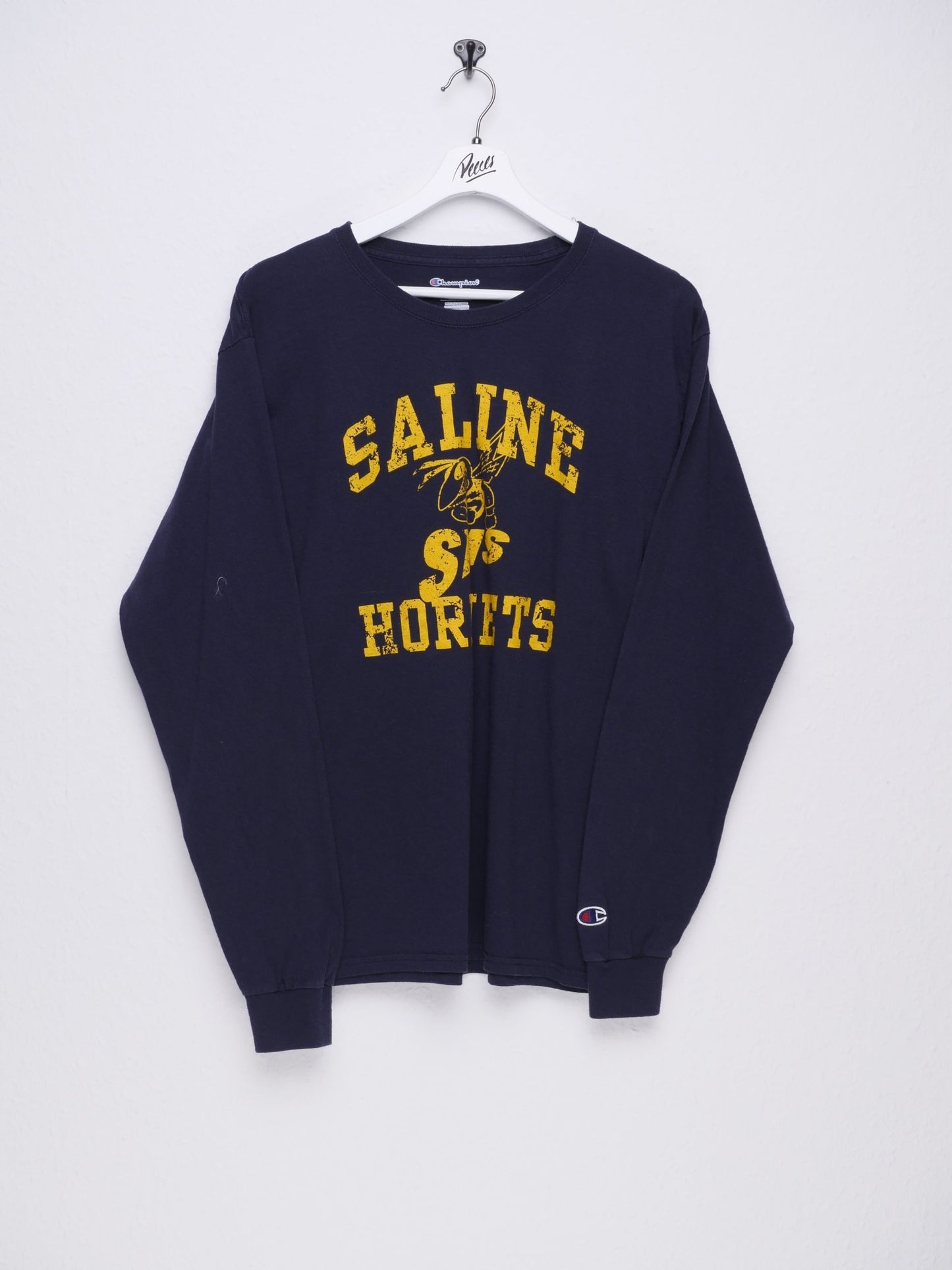 champion Saline Hornets printed Logo L/S Shirt - Peeces