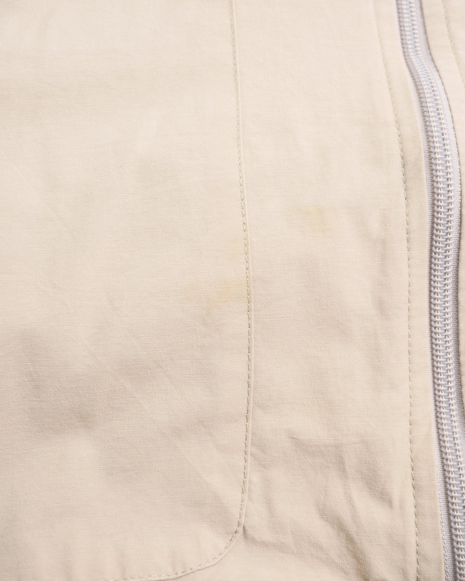Chaps embroidered Logo beige Jacket - Peeces