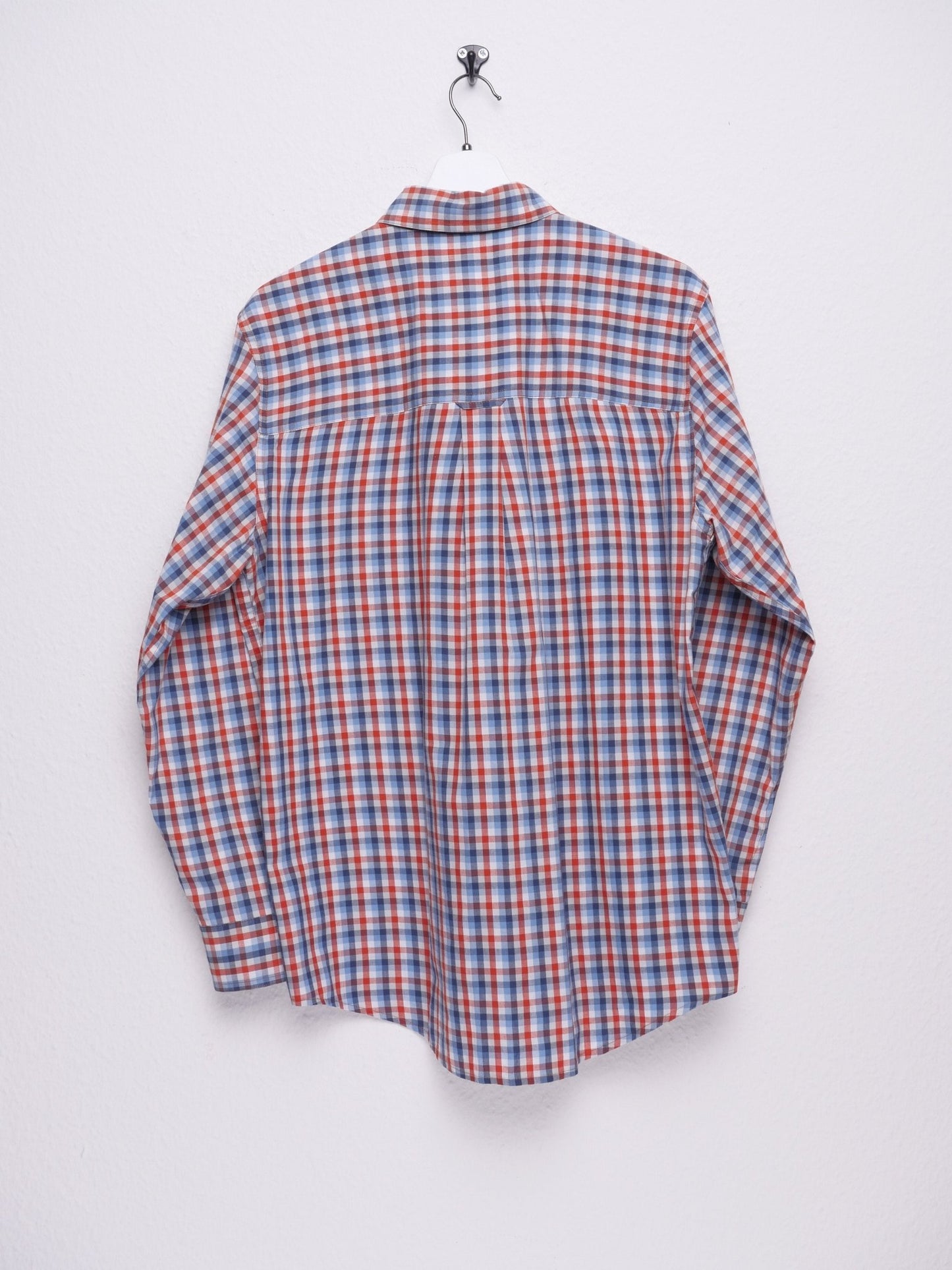 Chaps embroidered Logo checkered L/S Buttoned Down Shirt - Peeces