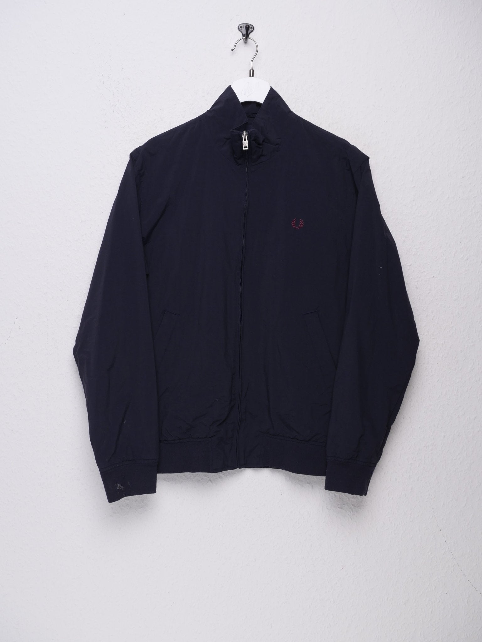 Chaps embroidered Logo navy Jacket - Peeces