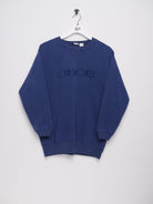 Cherokee embroidered Logo navy Vintage Sweater - Peeces