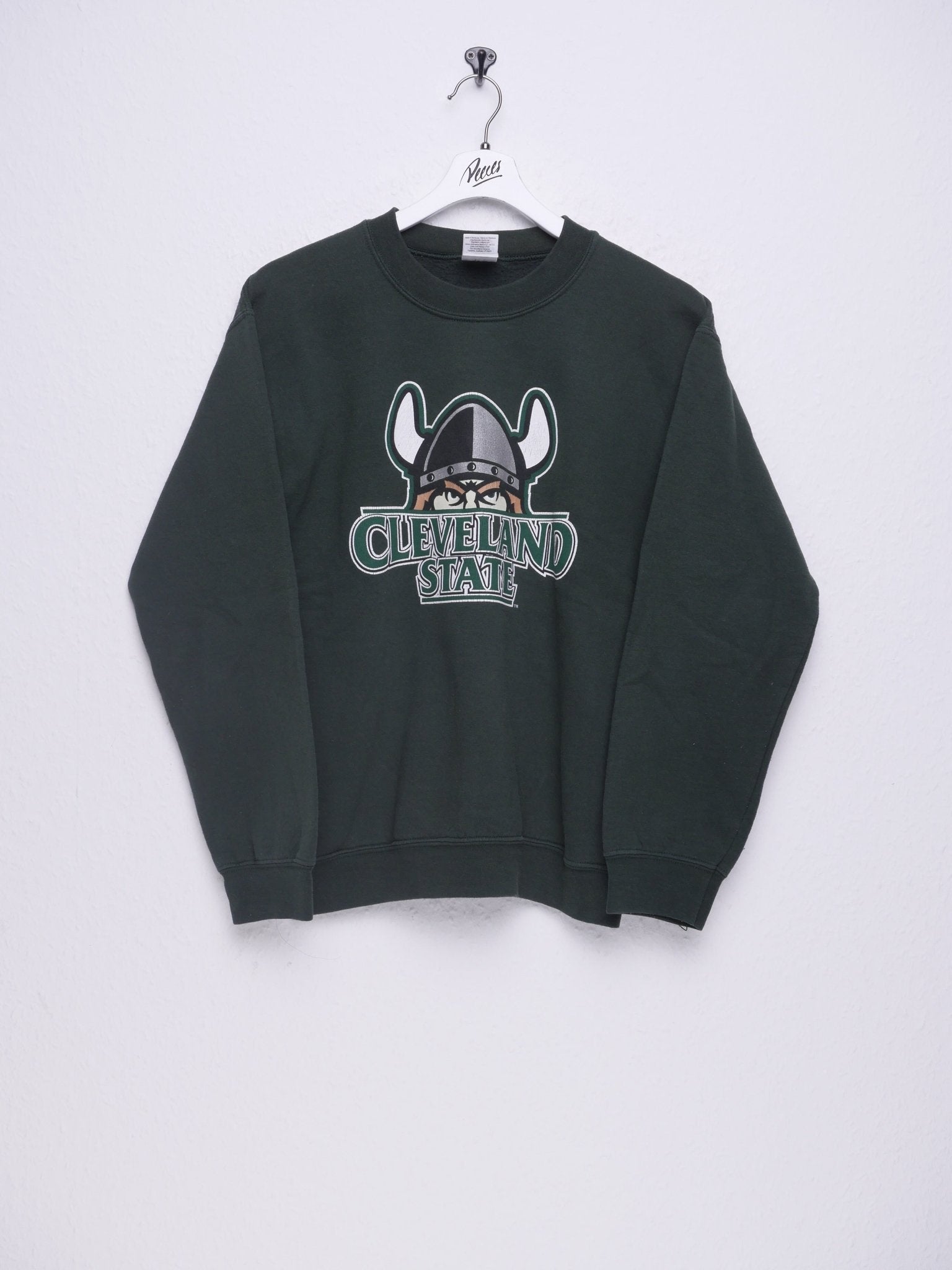 Cleveland State printed Logo green Sweater - Peeces
