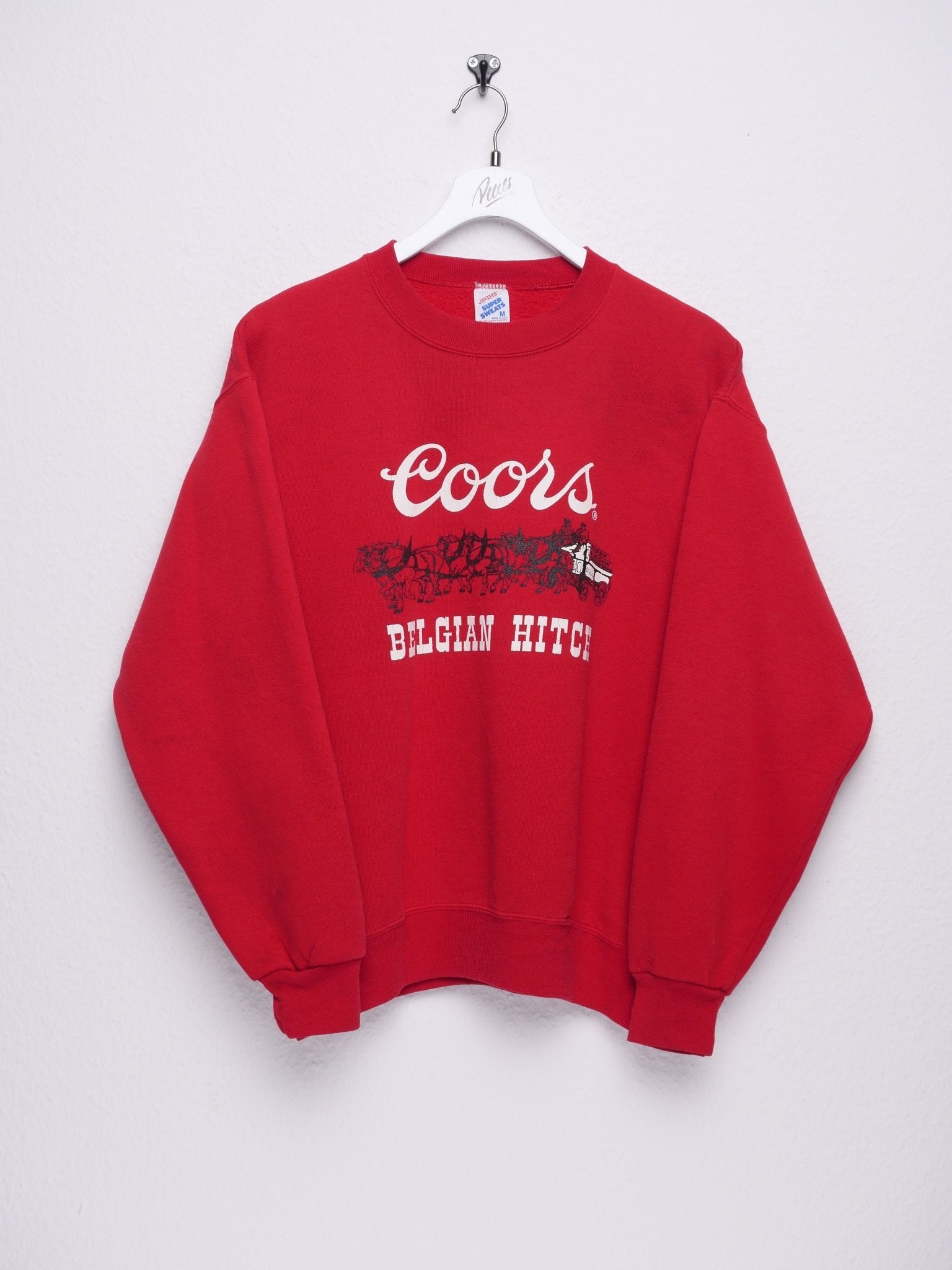 Coors Belgian Hitch printed red Sweater - Peeces