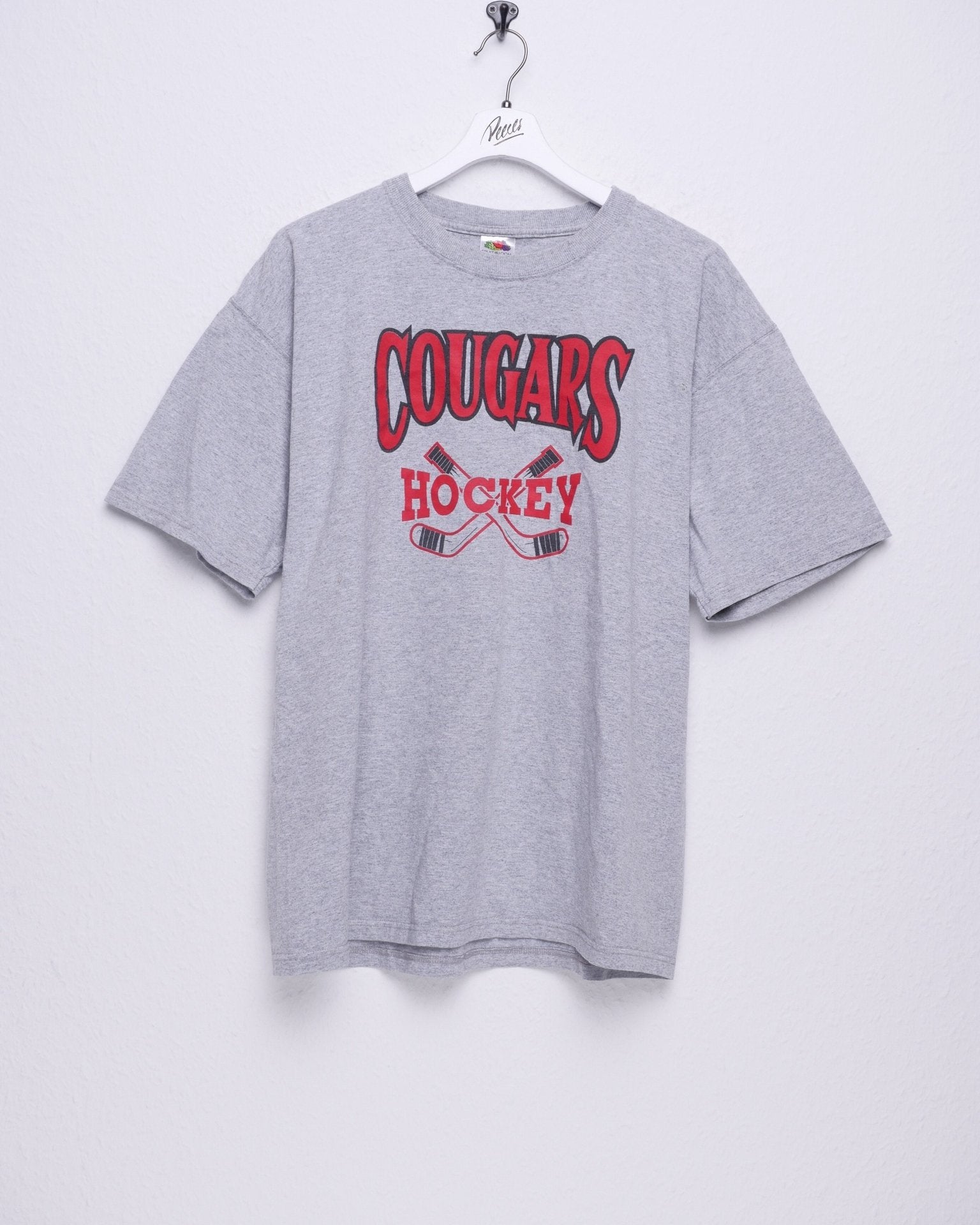 Cougars Hockey printed Logo Shirt - Peeces