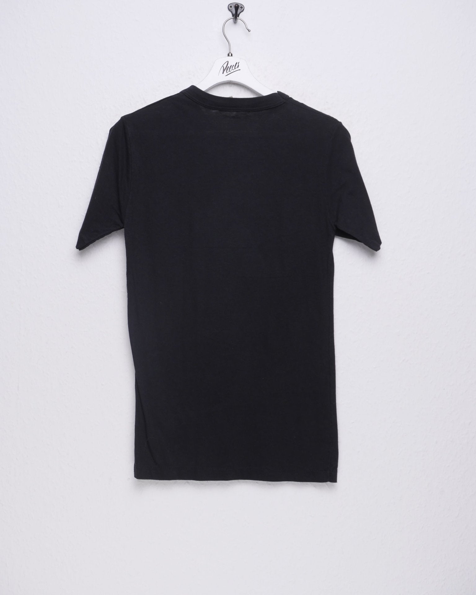 Dash printed Graphic Vintage black Shirt - Peeces