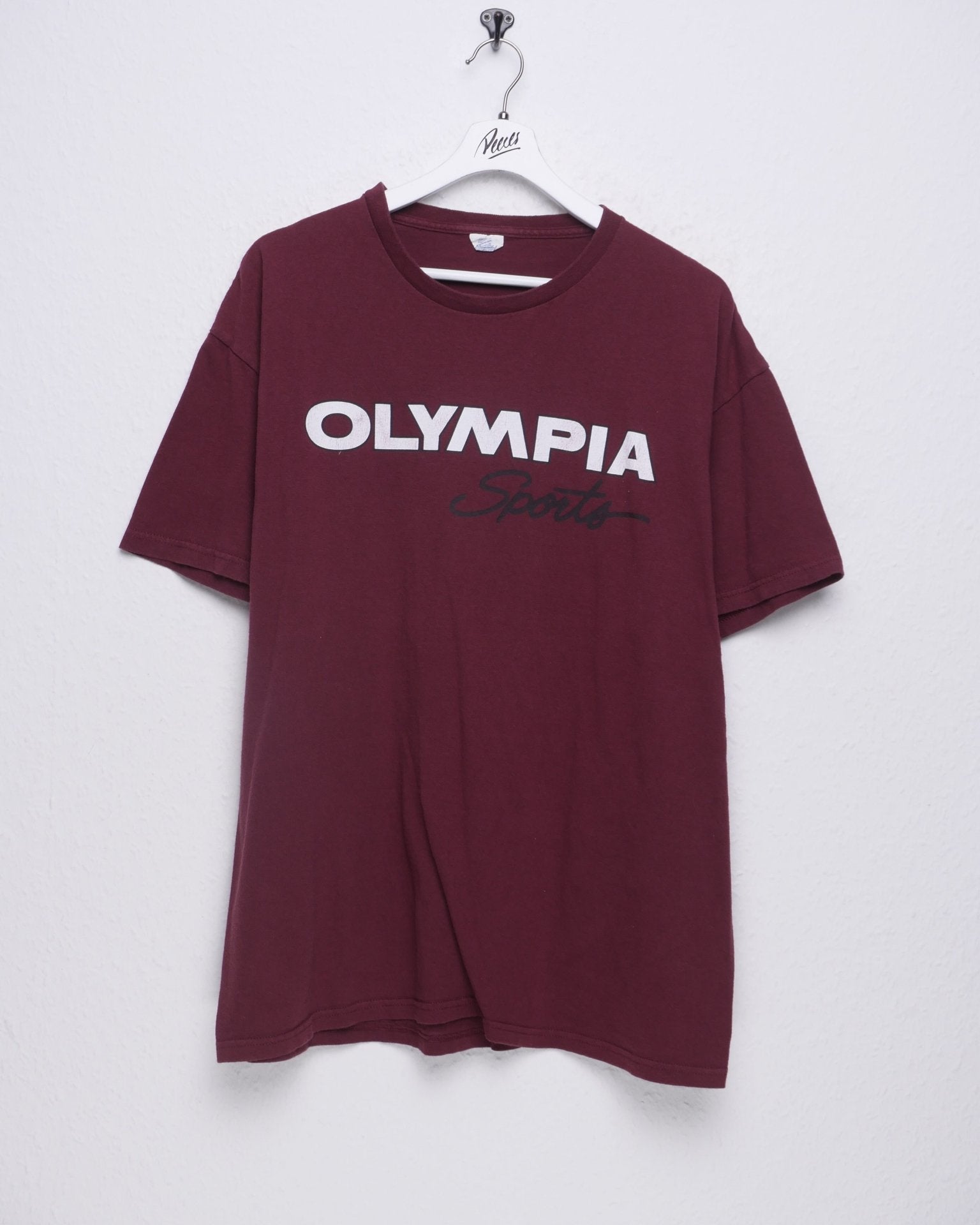 Delta Olympia Sports printed Spellout Vintage Shirt - Peeces