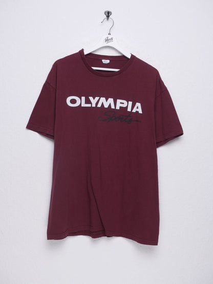 Delta Olympia Sports printed Spellout Vintage Shirt - Peeces