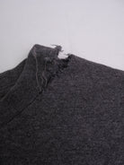 Delta Tybee Island printed Spellout dark grey Shirt - Peeces