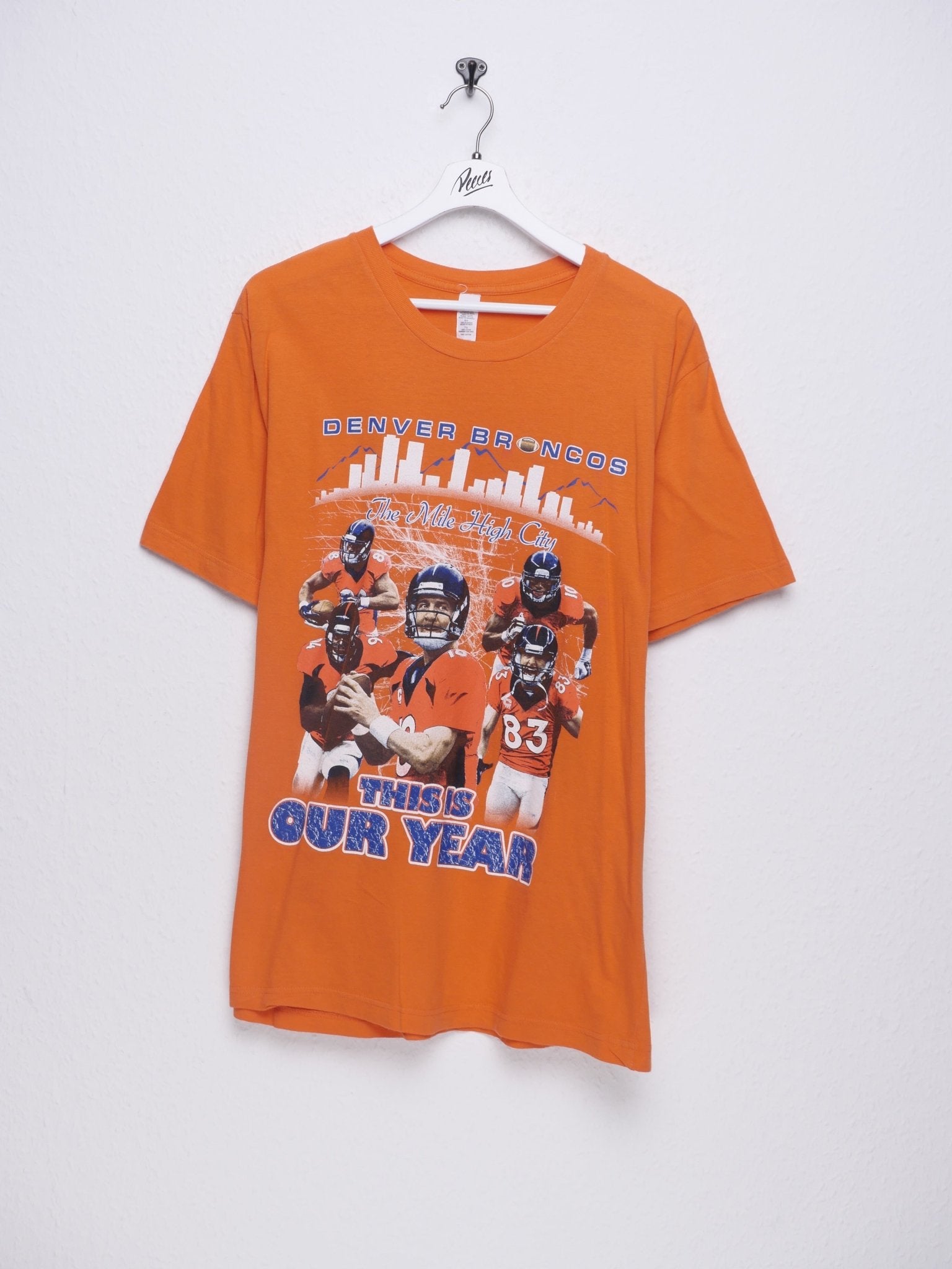 Denver Broncos Manning printed Logo Shirt - Peeces