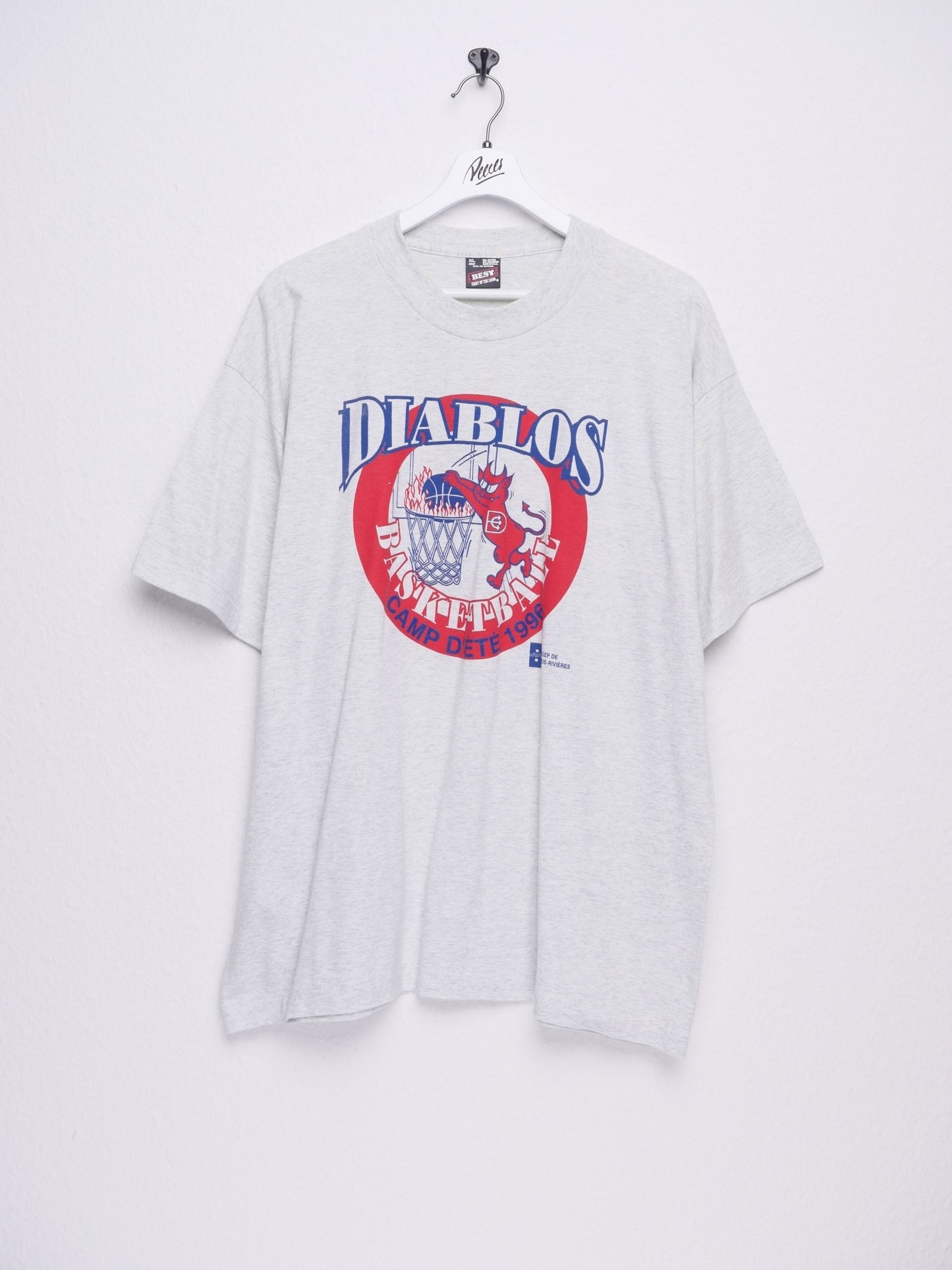 Diablos Basketball Camp diet 1996 printed Logo Vintage Shirt - Peeces