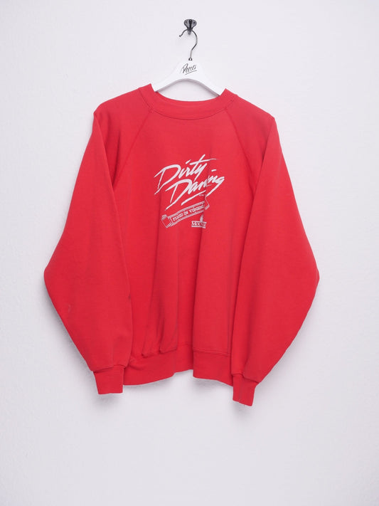 Dirty Dancing 1987 printed Logo Vintage Sweater - Peeces