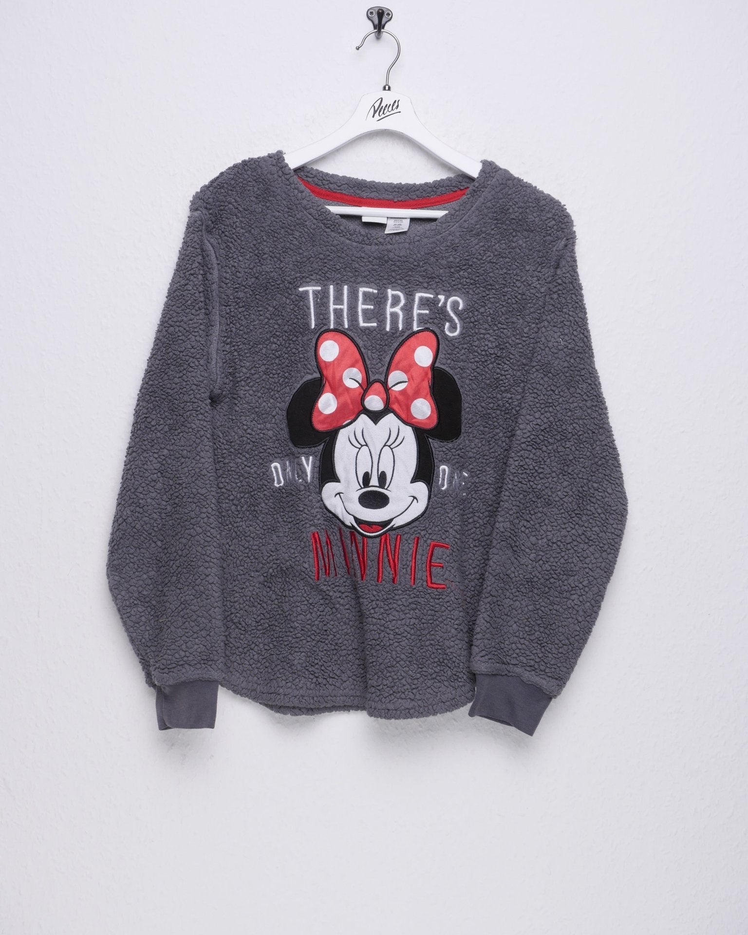 Disney embroidered Minnie Graphic Vintage fluffy Sweater - Peeces