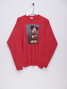 disney Mickey printed Graphic red Sweater - Peeces