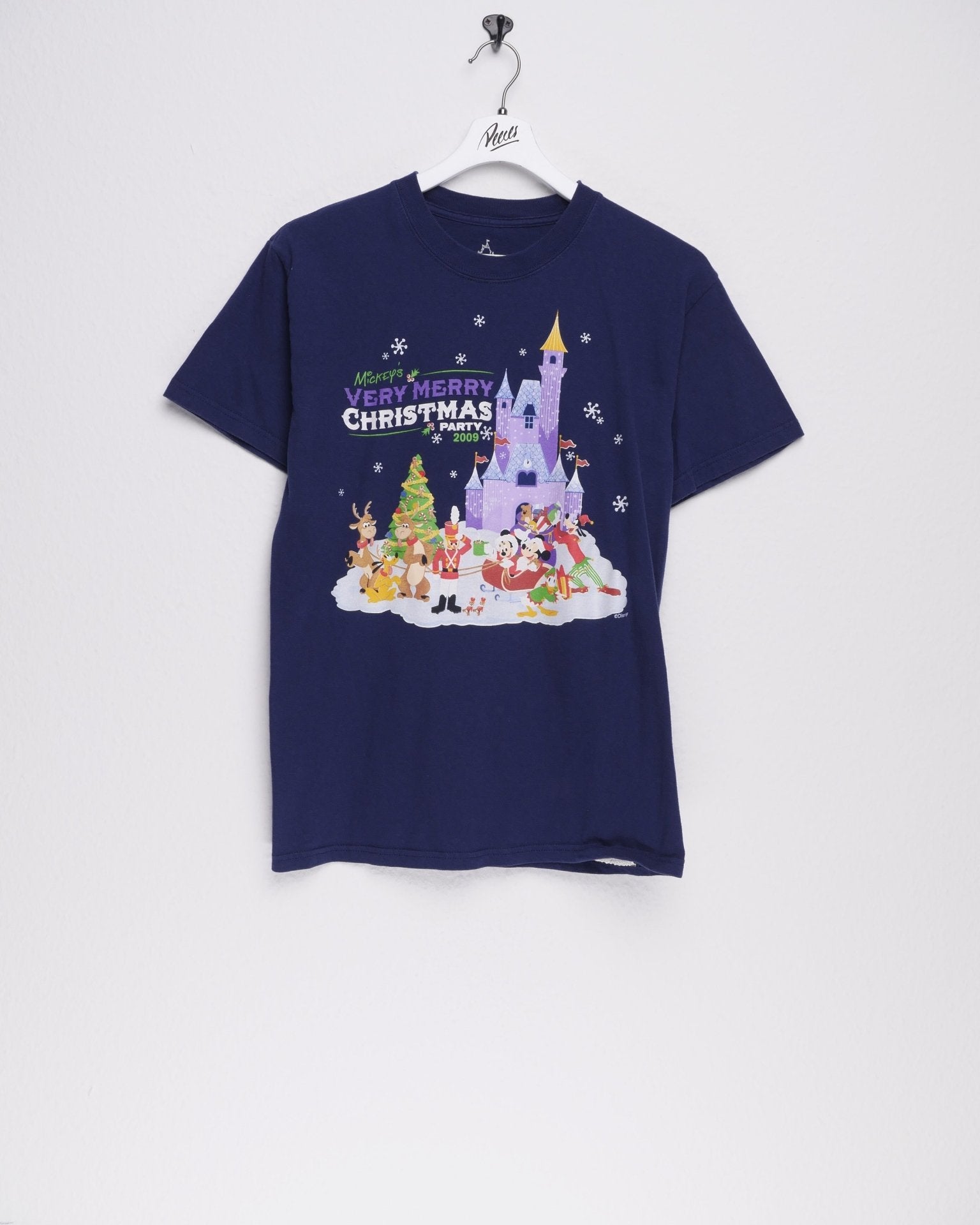 Disney Mickey's Very Merry Christmas Party 2009 printed Graphic Shirt - Peeces