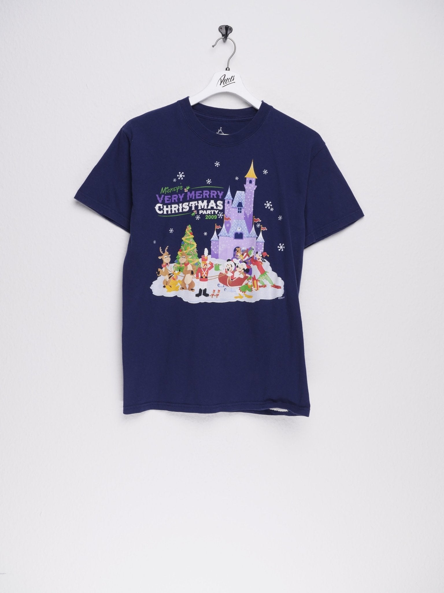 Disney Mickey's Very Merry Christmas Party 2009 printed Graphic Shirt - Peeces