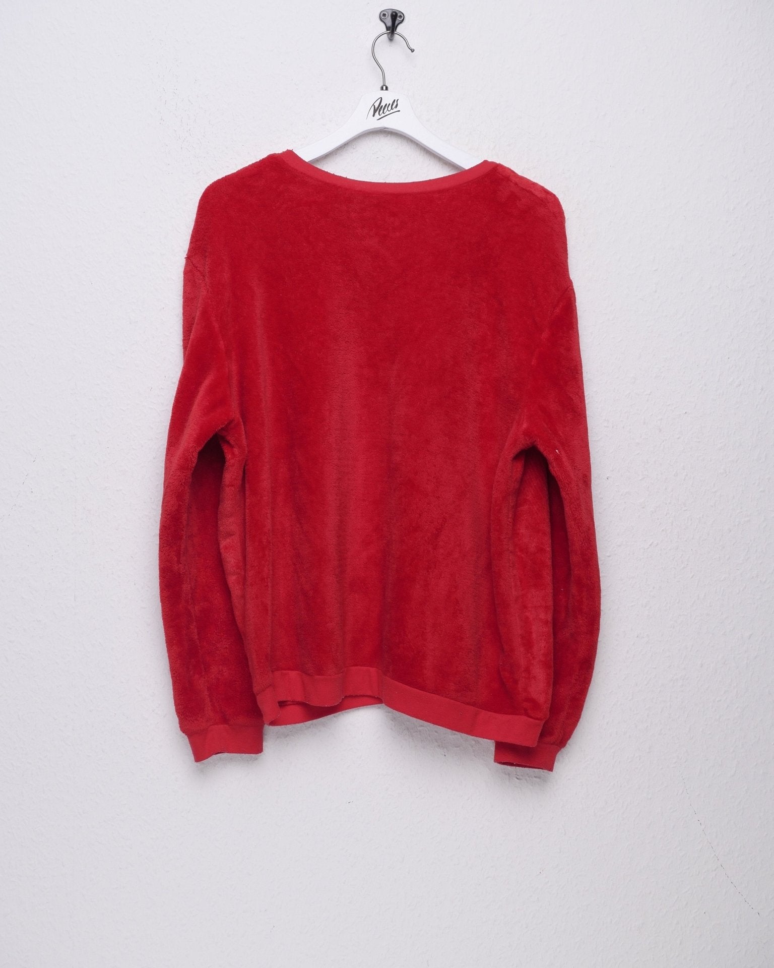 Disney printed Graphic red fuzzy Sweater - Peeces