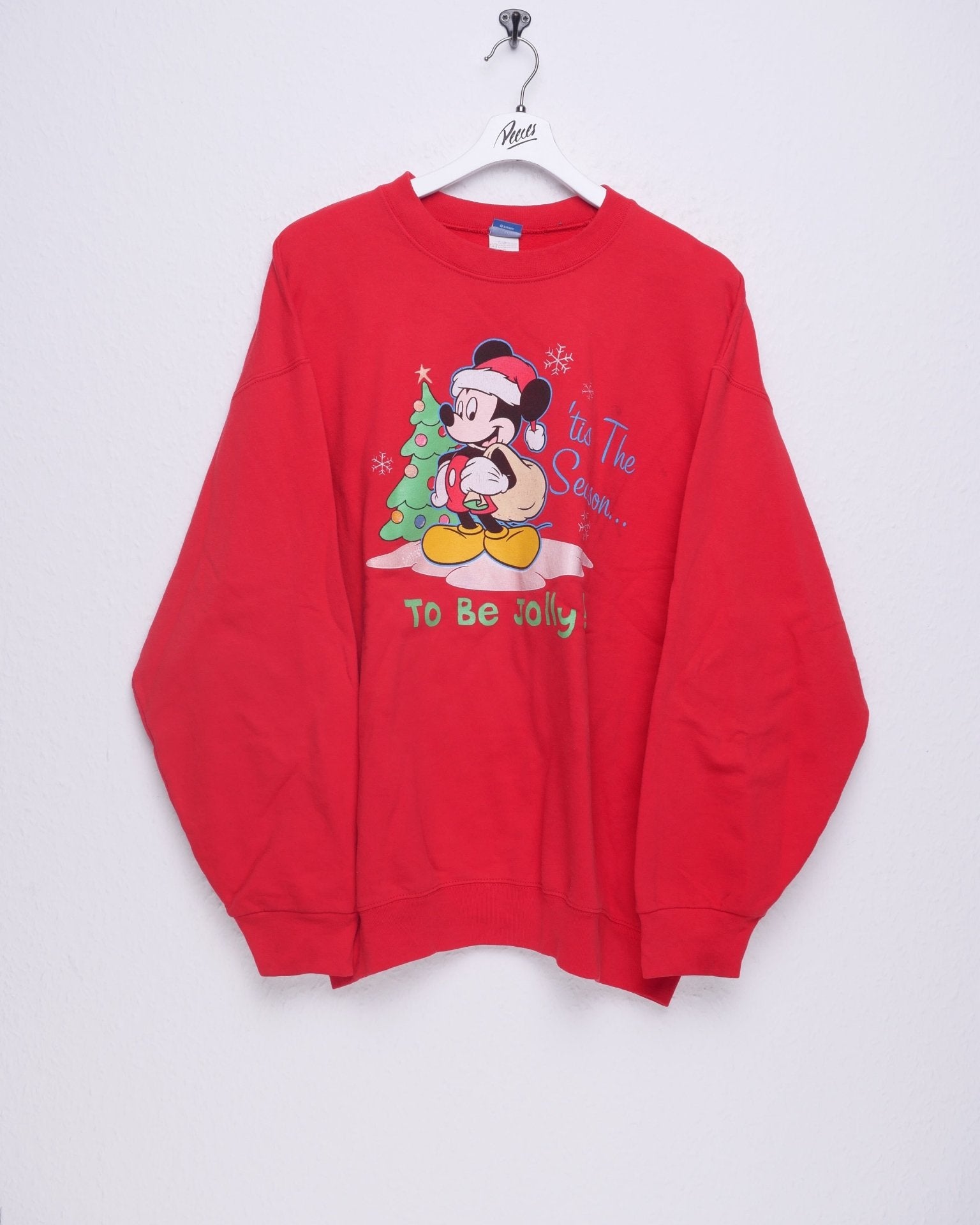 Disney printed 'Its the Season' Graphic Vintage Sweater - Peeces