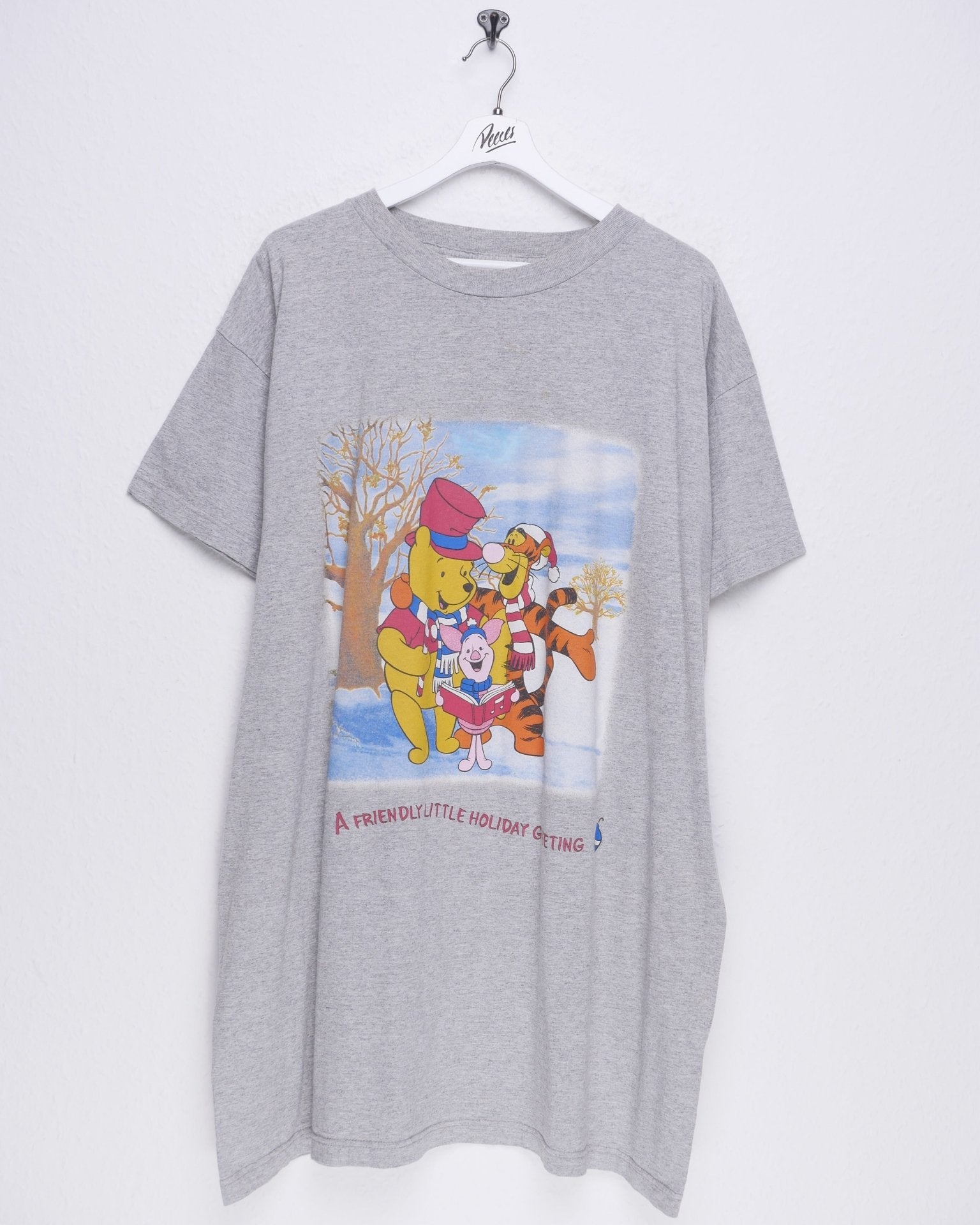 Disney Winnie Pooh printed Graphic grey Shirt - Peeces