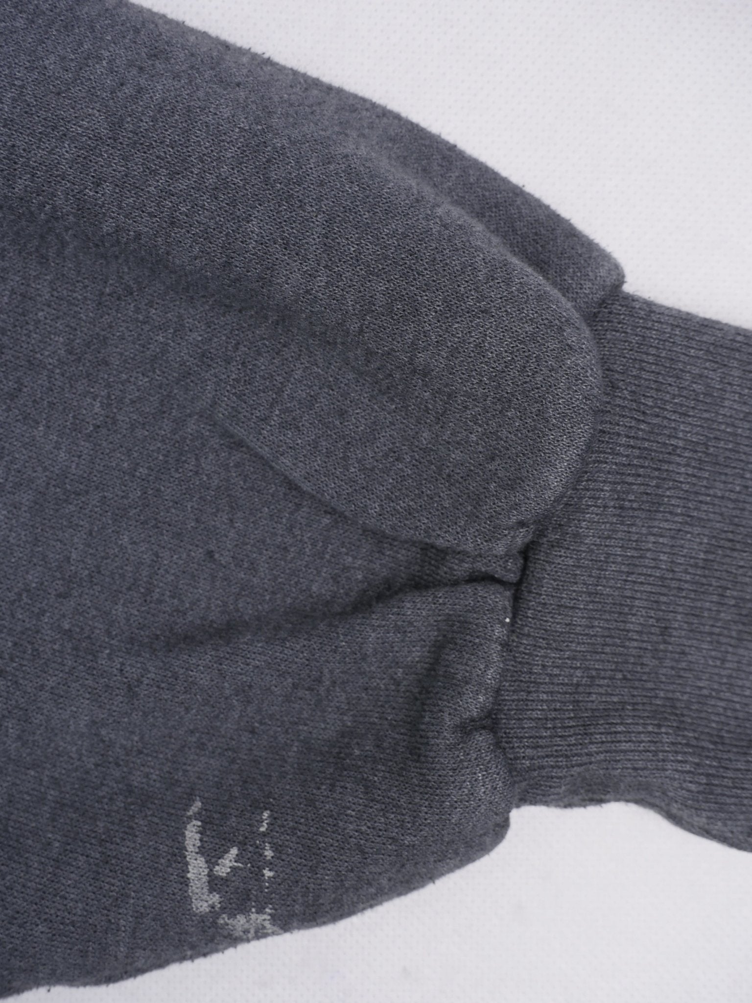 'Eagle' printed Graphic grey Vintage Sweater - Peeces