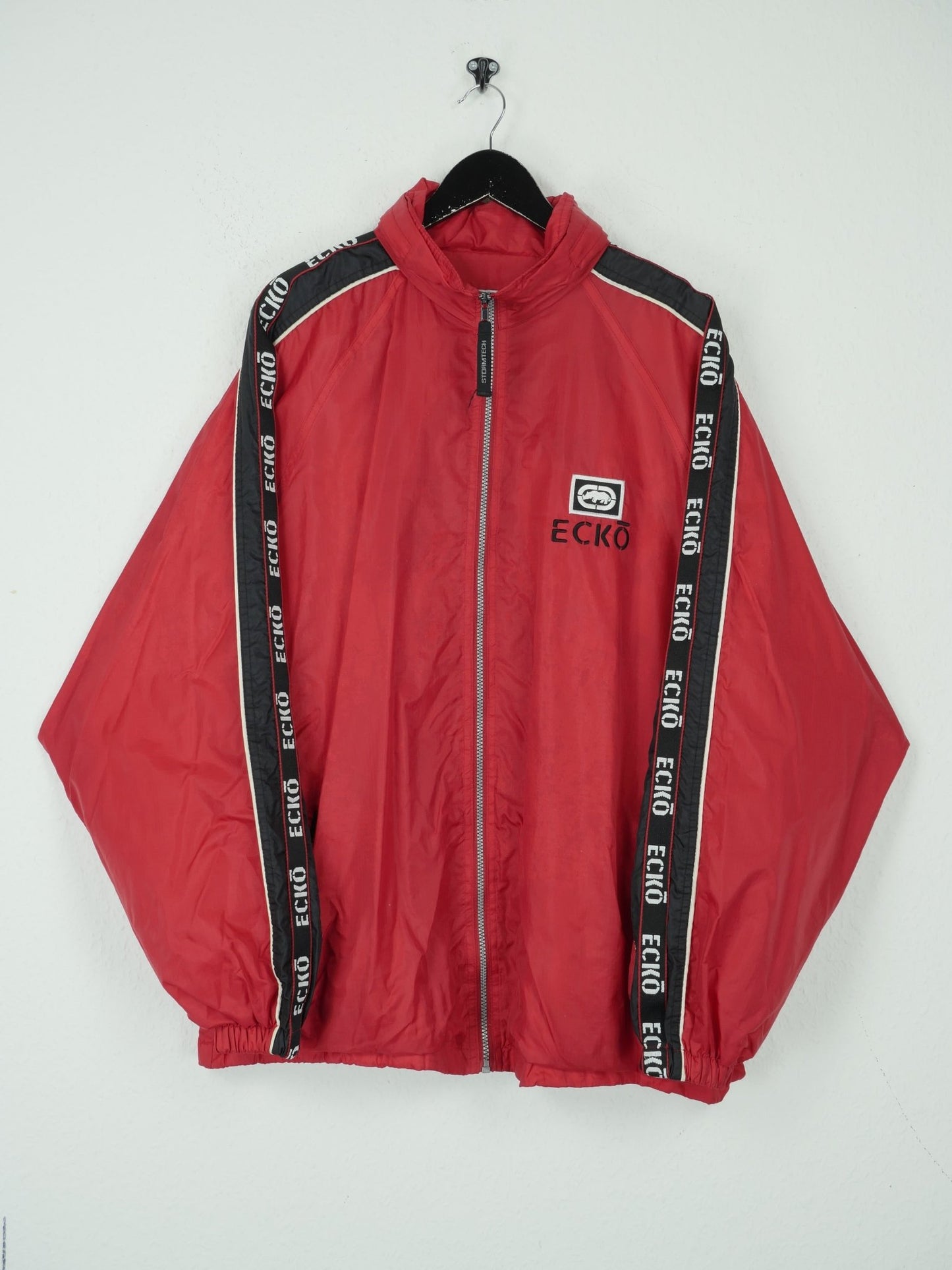 Ecko Unlimited embroidered Logo red Track Jacket - Peeces