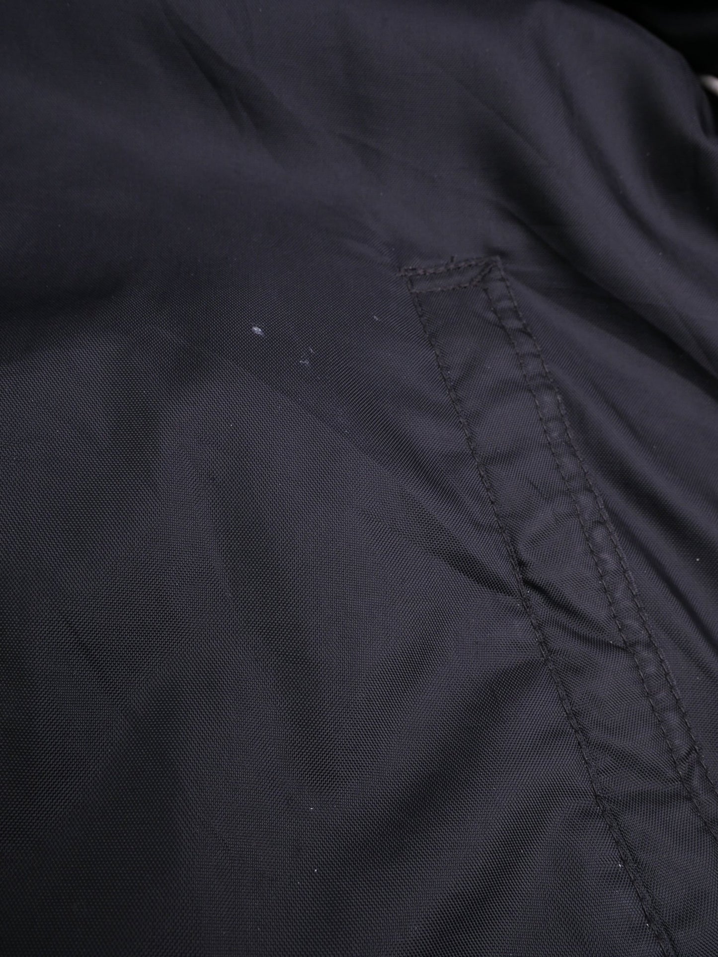fila embroidered Logo black thick Jacket - Peeces