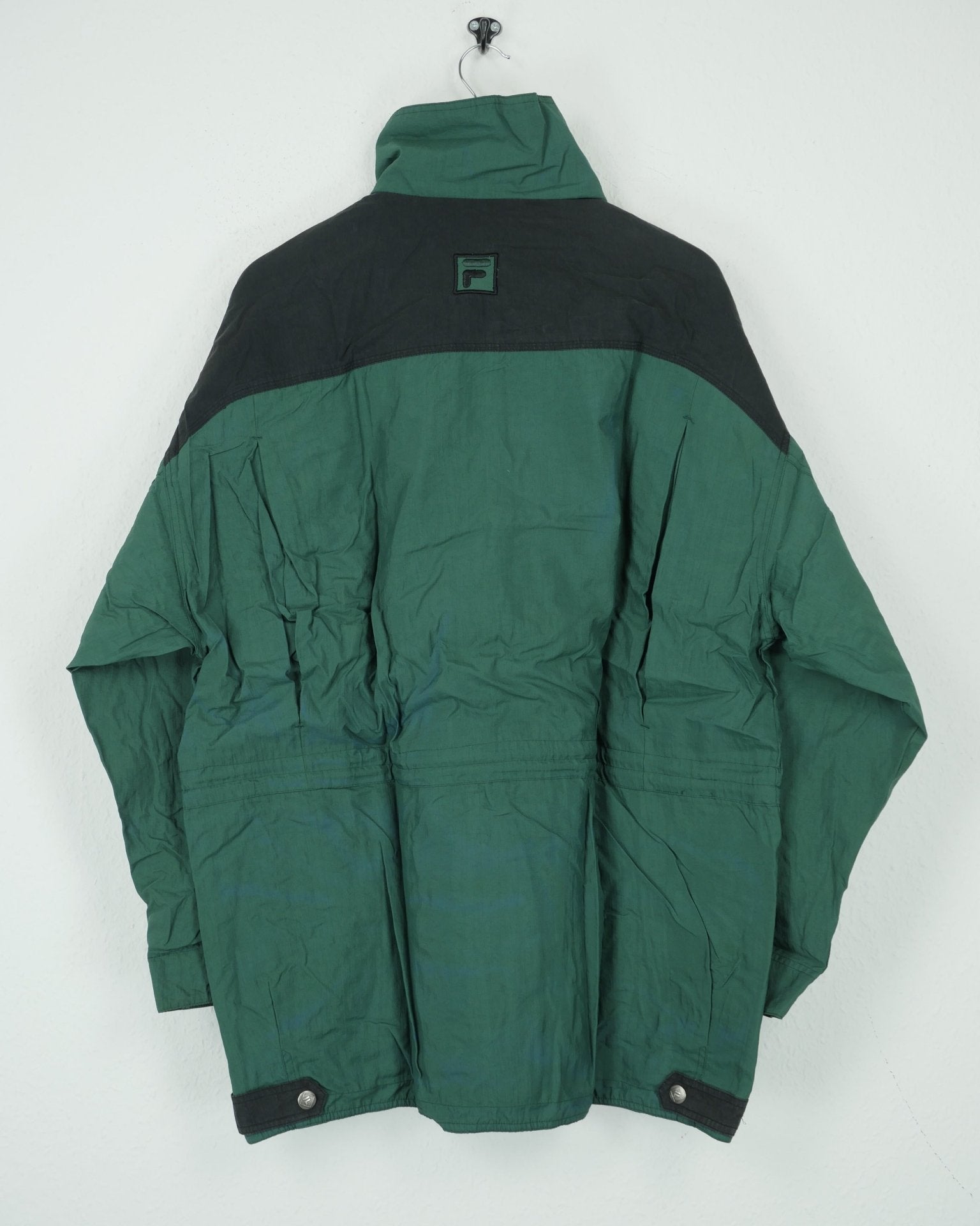 Fila embroidered Logo green Rain Jacket | Größe XL - Peeces