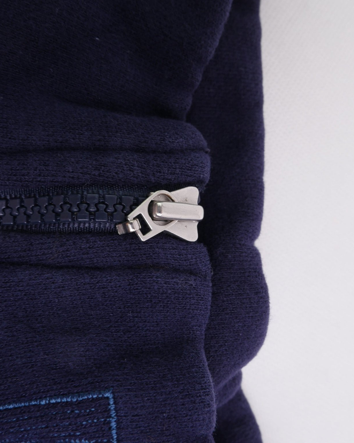 Fila embroidered Logo Half Zip Sweater - Peeces