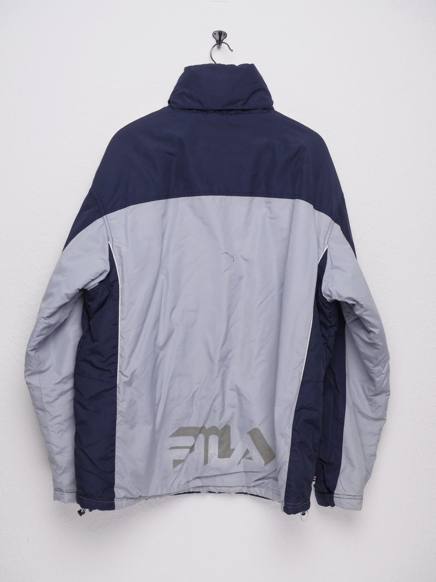 Fila embroidered Spellout two toned Heavy Jacke - Peeces