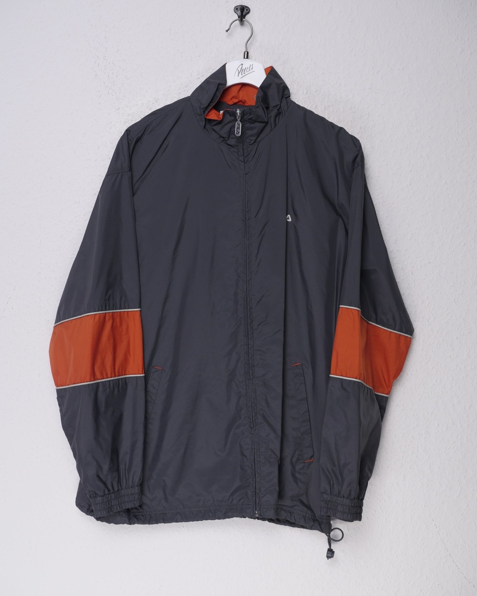 Fila embroidered Spellout two toned Track Jacket - Peeces