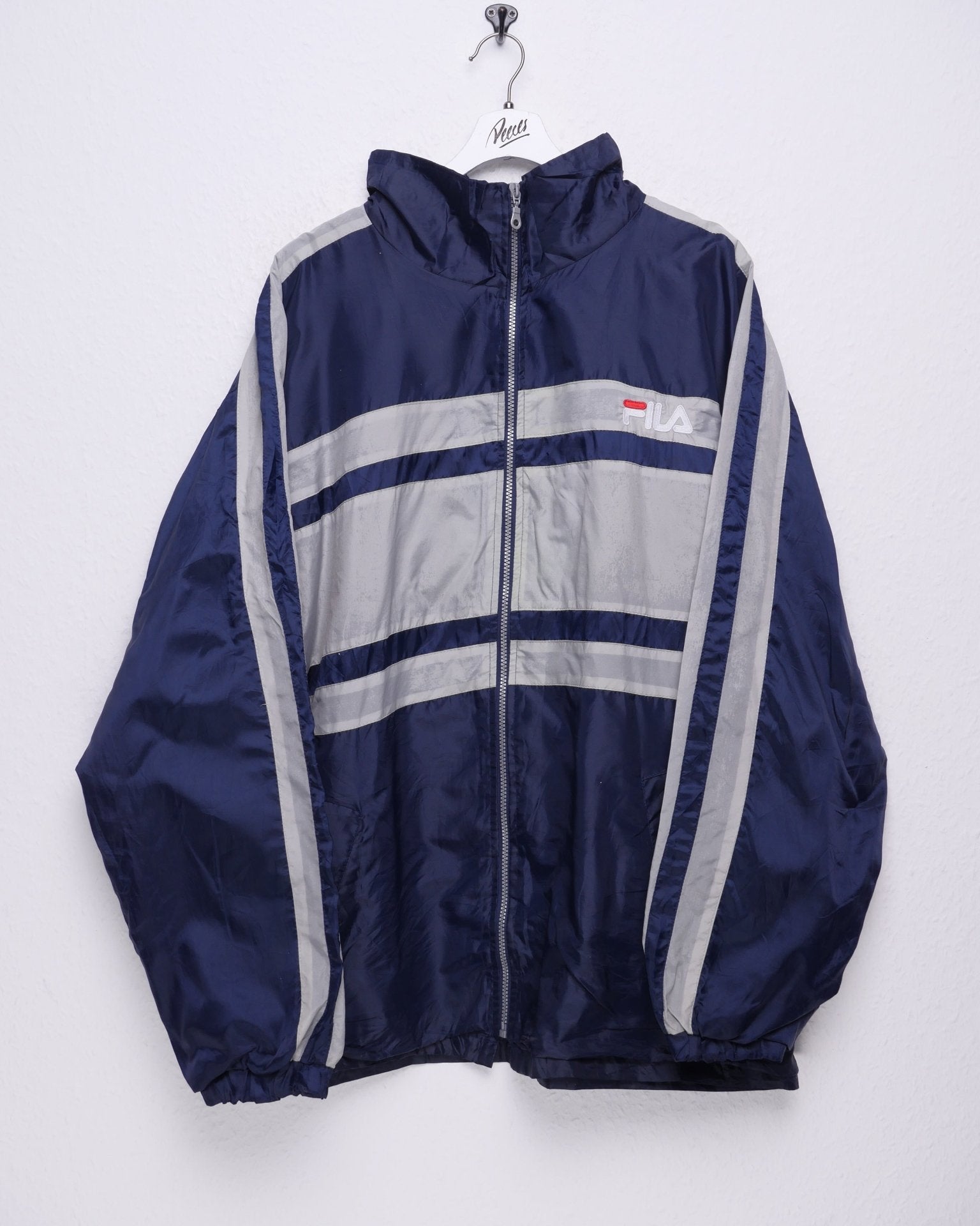 Fila embroidered Spellout Vintage Track Jacke - Peeces