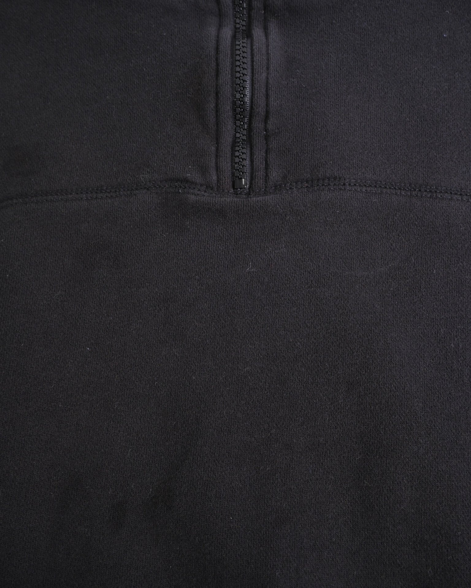 Fila printed Logo black Half Zip Sweater - Peeces
