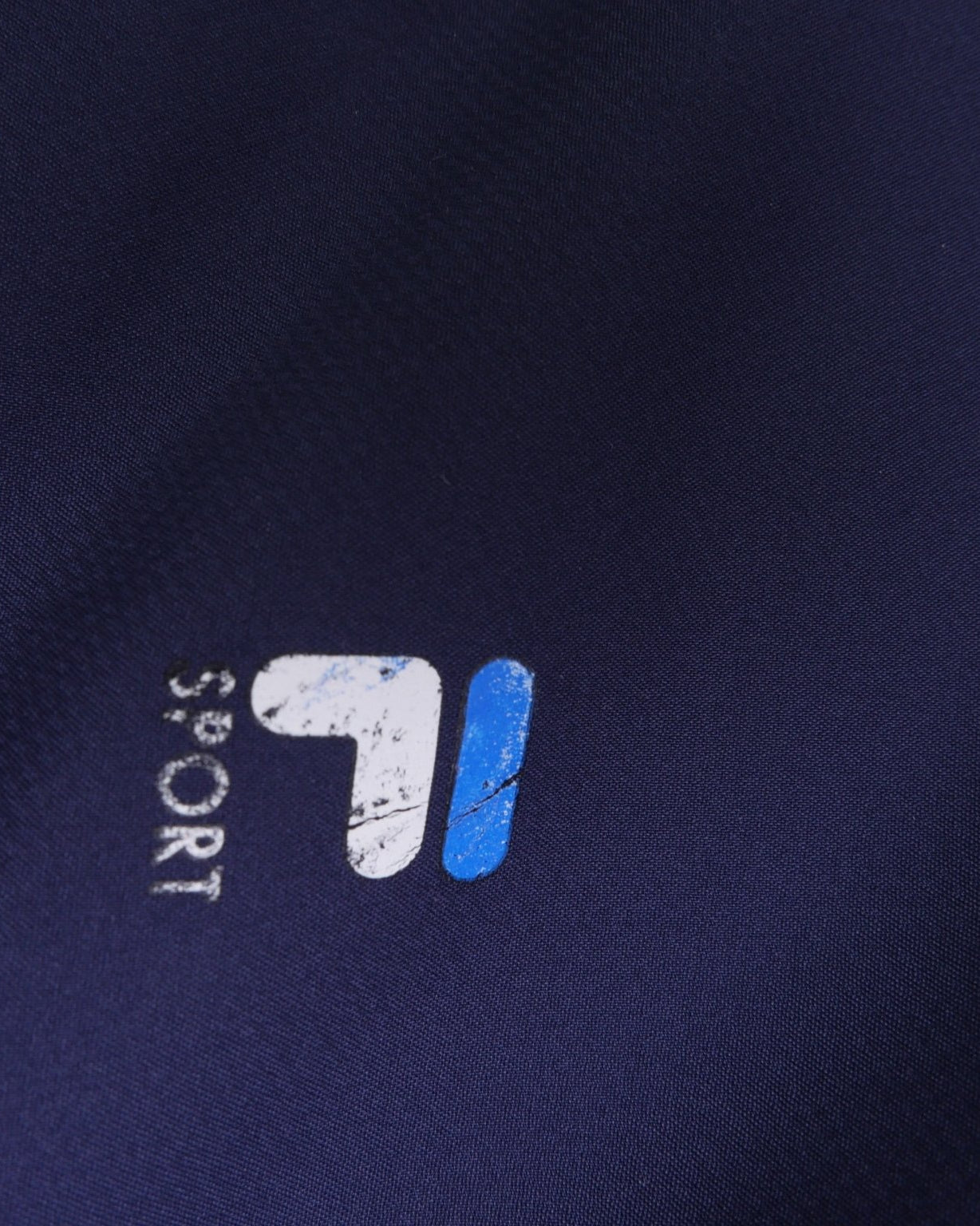 Fila printed Logo blue Track Jacke - Peeces