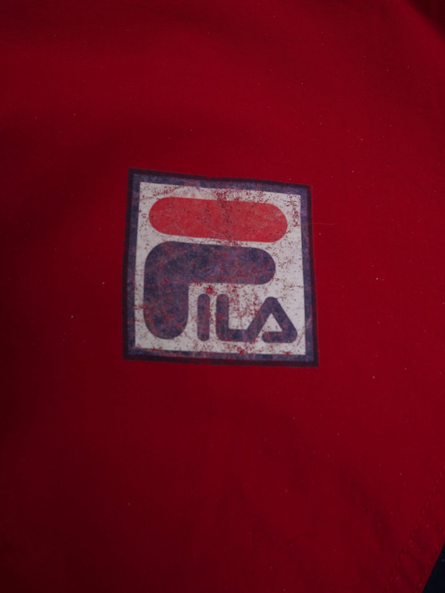 fila printed Logo two toned Vintage Track Jacket - Peeces